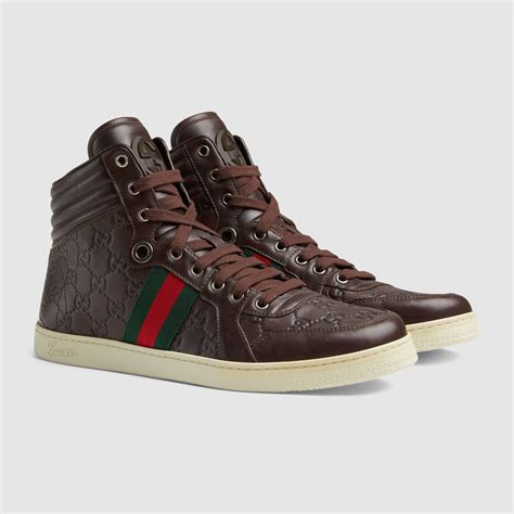 brown gucci mens shoes